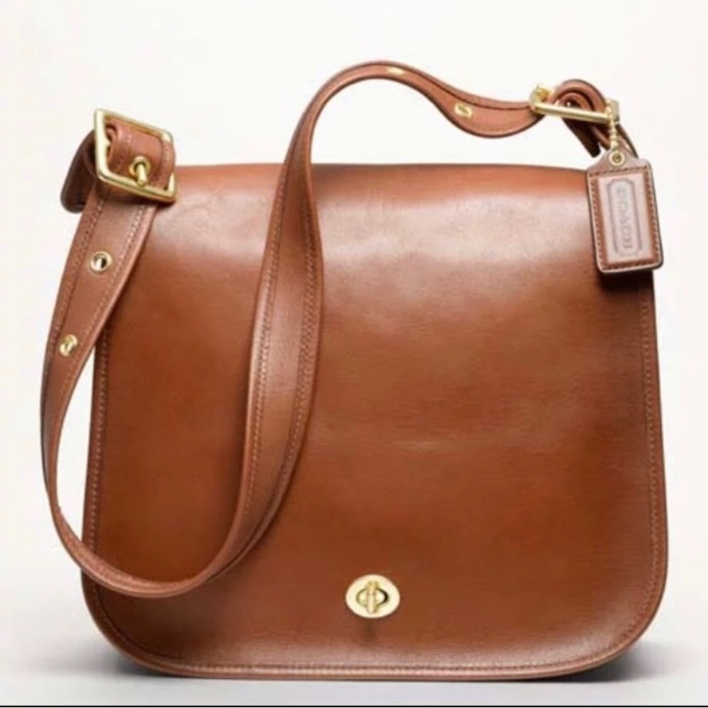 Coach Tan Stewardess bag in British Tan